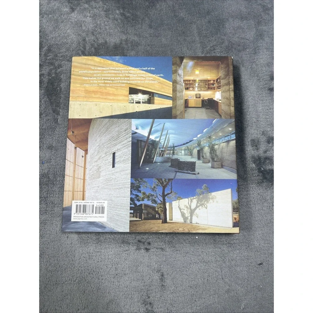 Earth Architecture Book Ronald Rael 1st Edition Illustration Princeton Press‎ HC